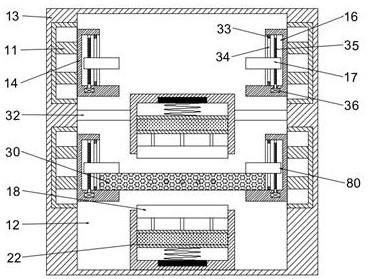 Concrete crack resistance detection machine for building civil engineering