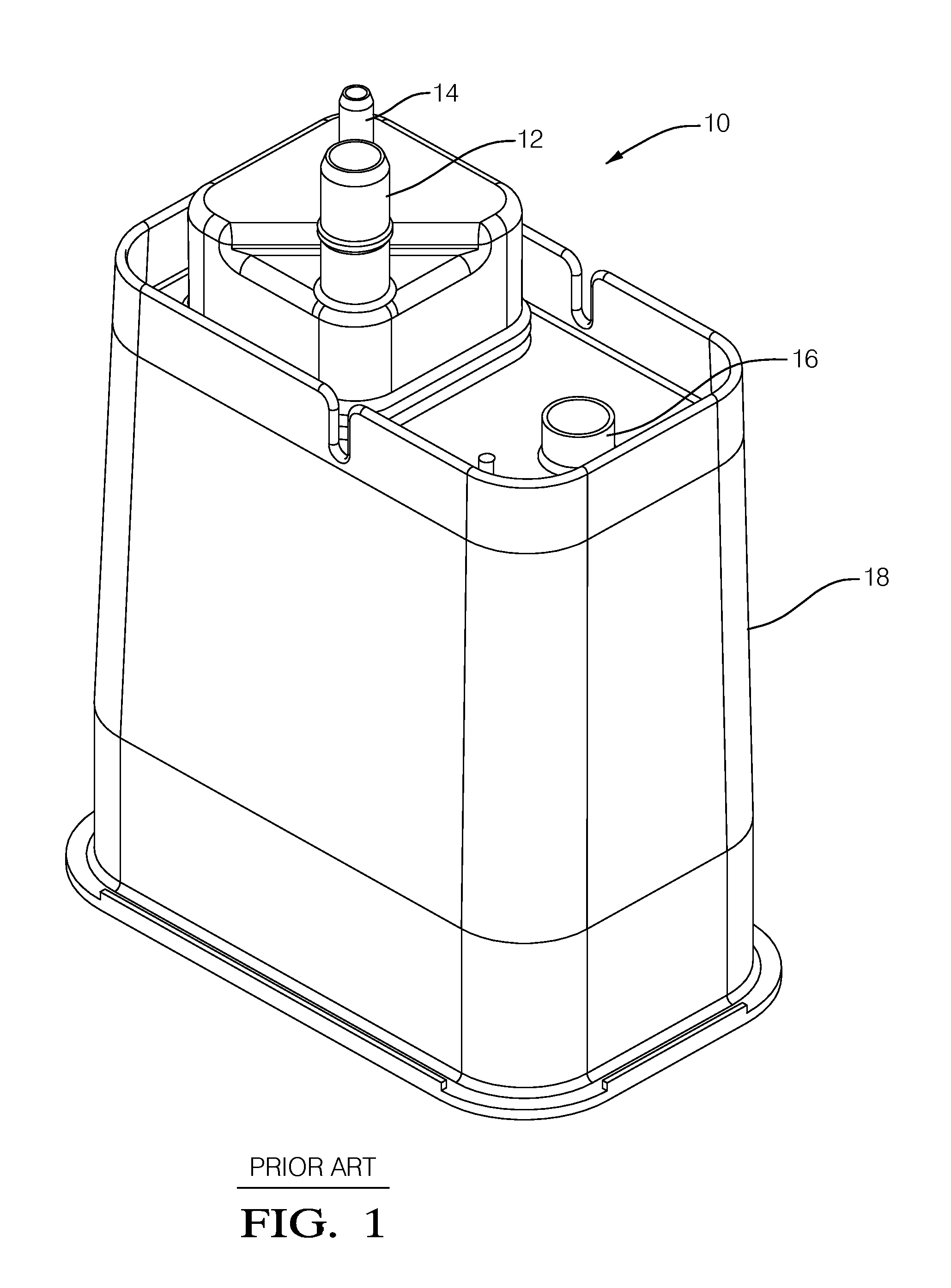 Carbon heating element for evaporative emission canister