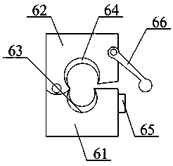 Crankshaft polishing support device with self-cleaning function