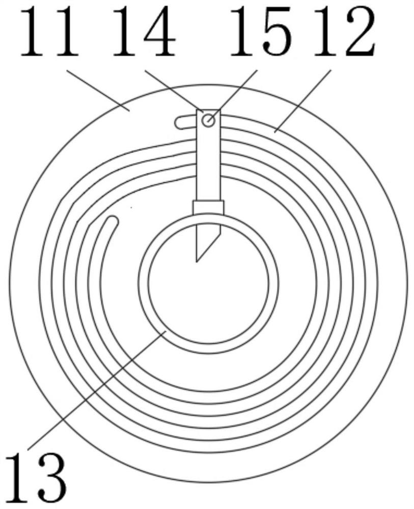 Paper stripping device for paper-covered copper wire