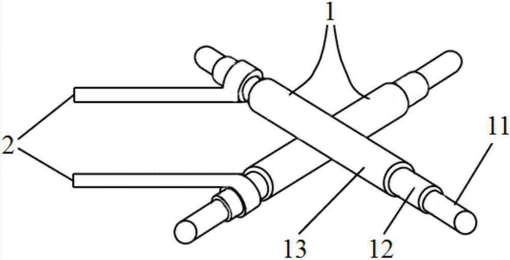 Flexible stress sensor and preparation method thereof