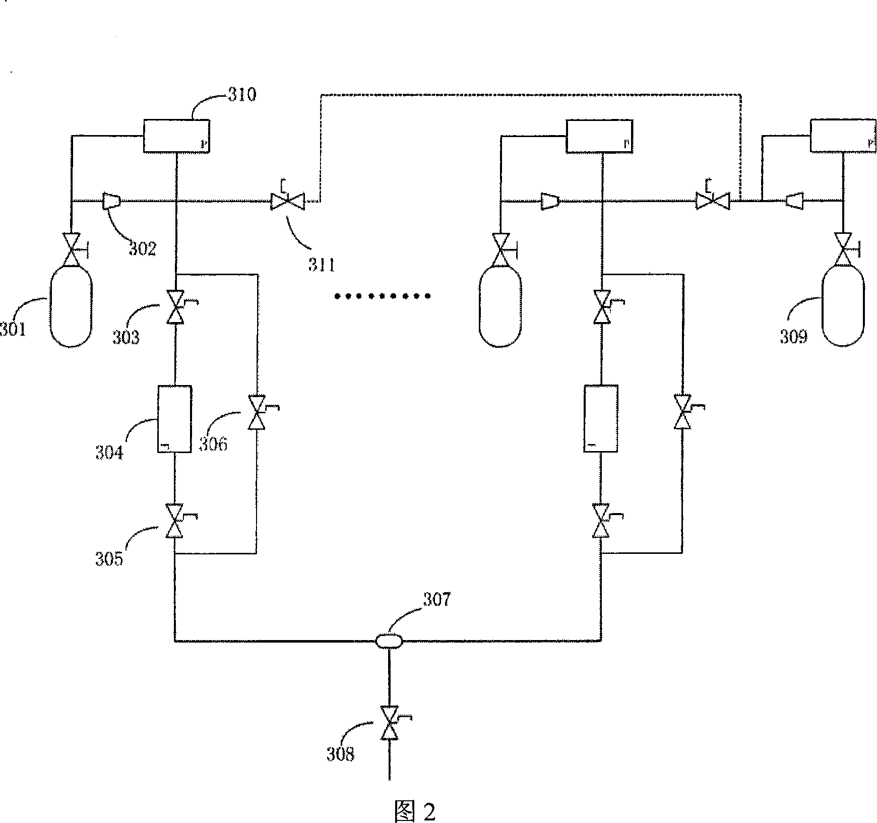 Method for chemical gaseous phase deposition of silicon nitride film by electron cyclotron resonance plasma