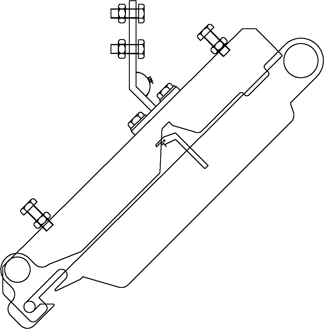 Protection device for high-voltage line fuse and transmission and distribution detection system