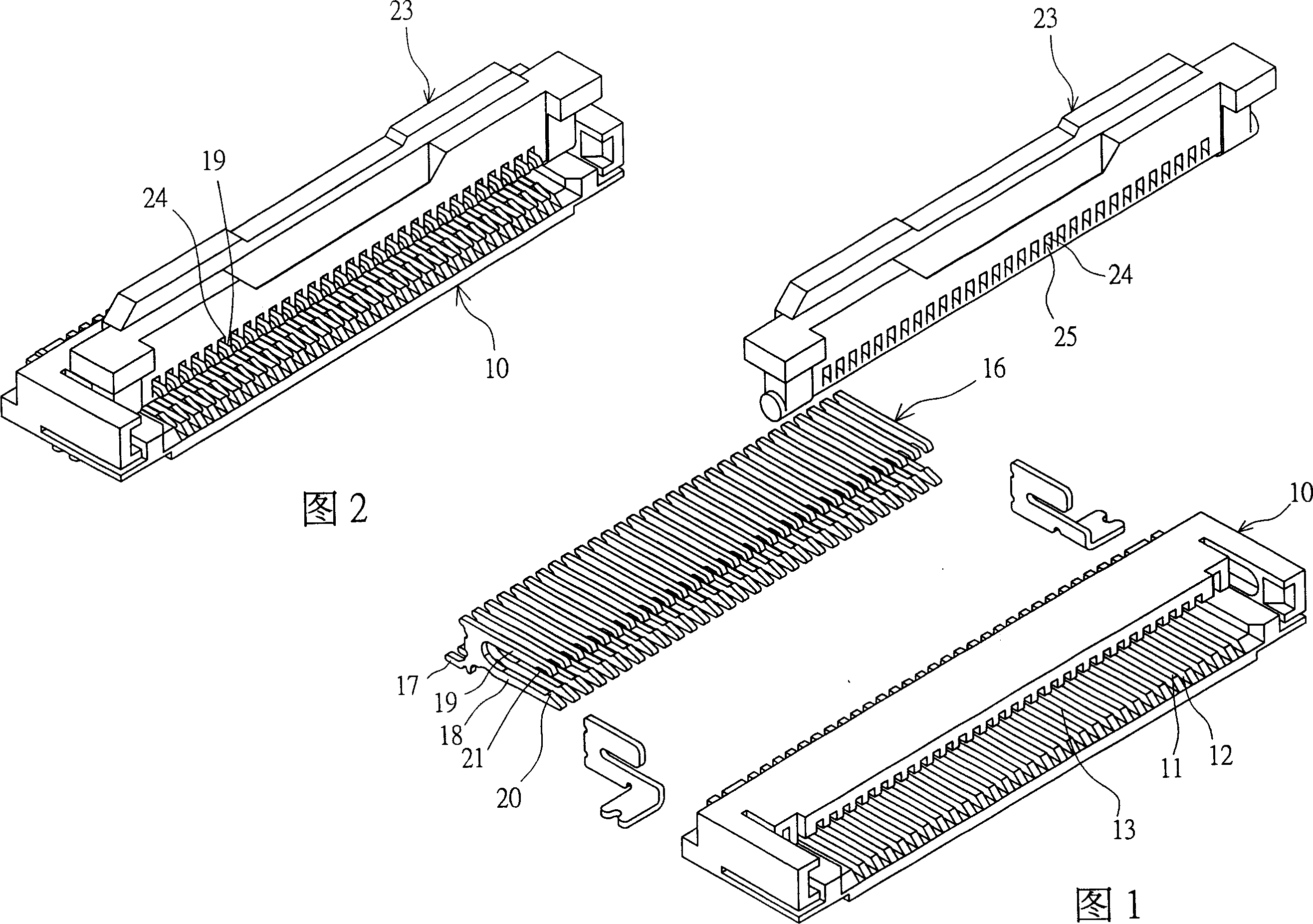 Electric connector with flexible electric circuit interface