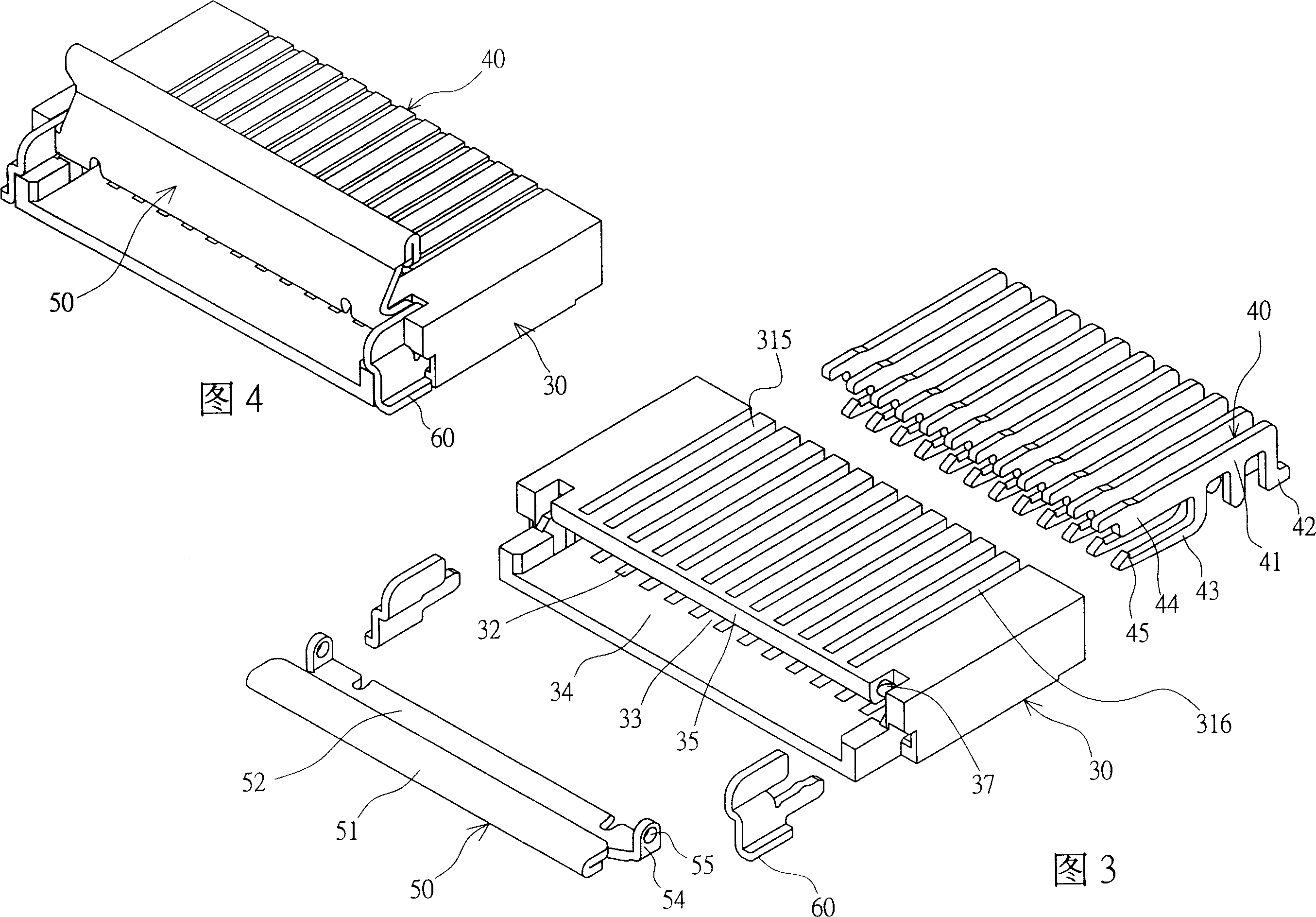 Electric connector with flexible electric circuit interface