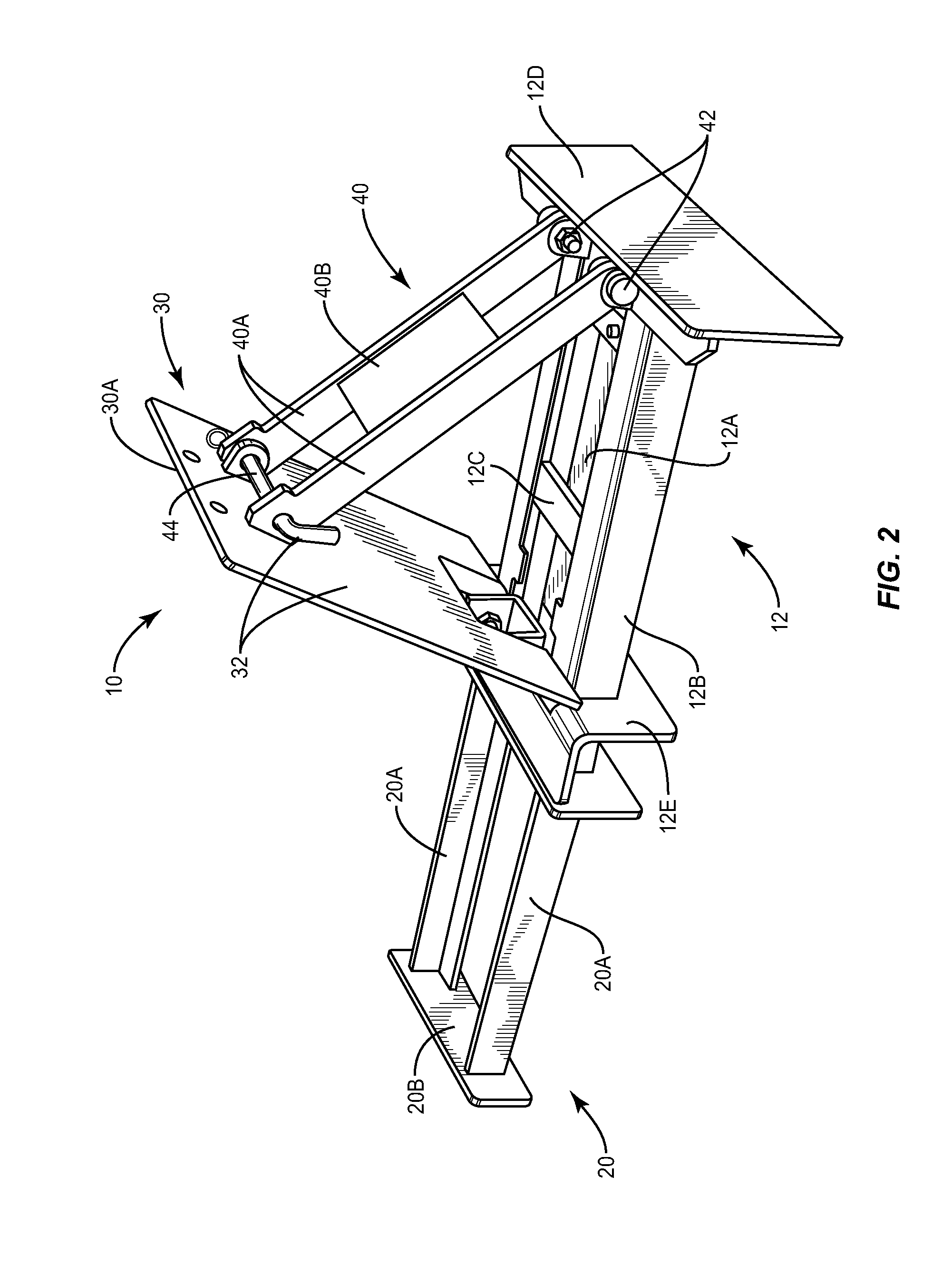 Scotch Block for Stationing a Winching Vehicle