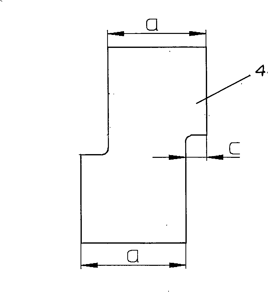 Steam turbine rotor blades cover band structure and its machining process