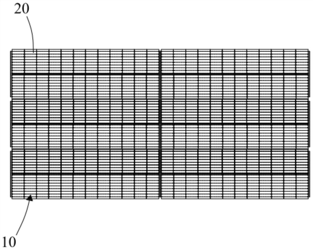 Bar-shaped solar battery piece, solar battery, photovoltaic module and manufacturing method thereof