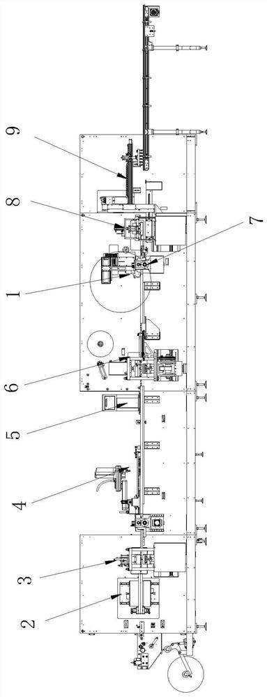 A kind of online spray printing method of blister machine