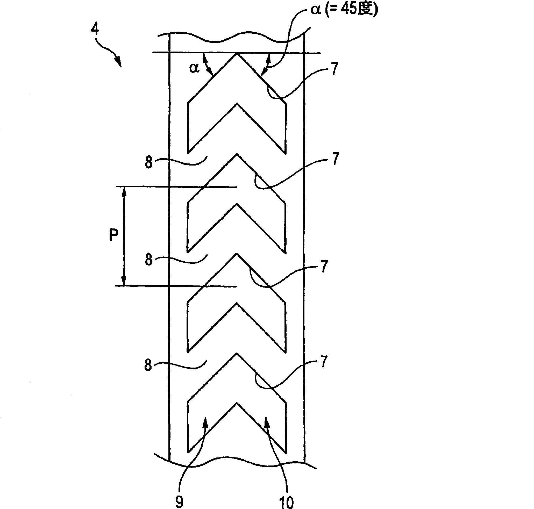 Quantity-of-state measuring device for rotary machine