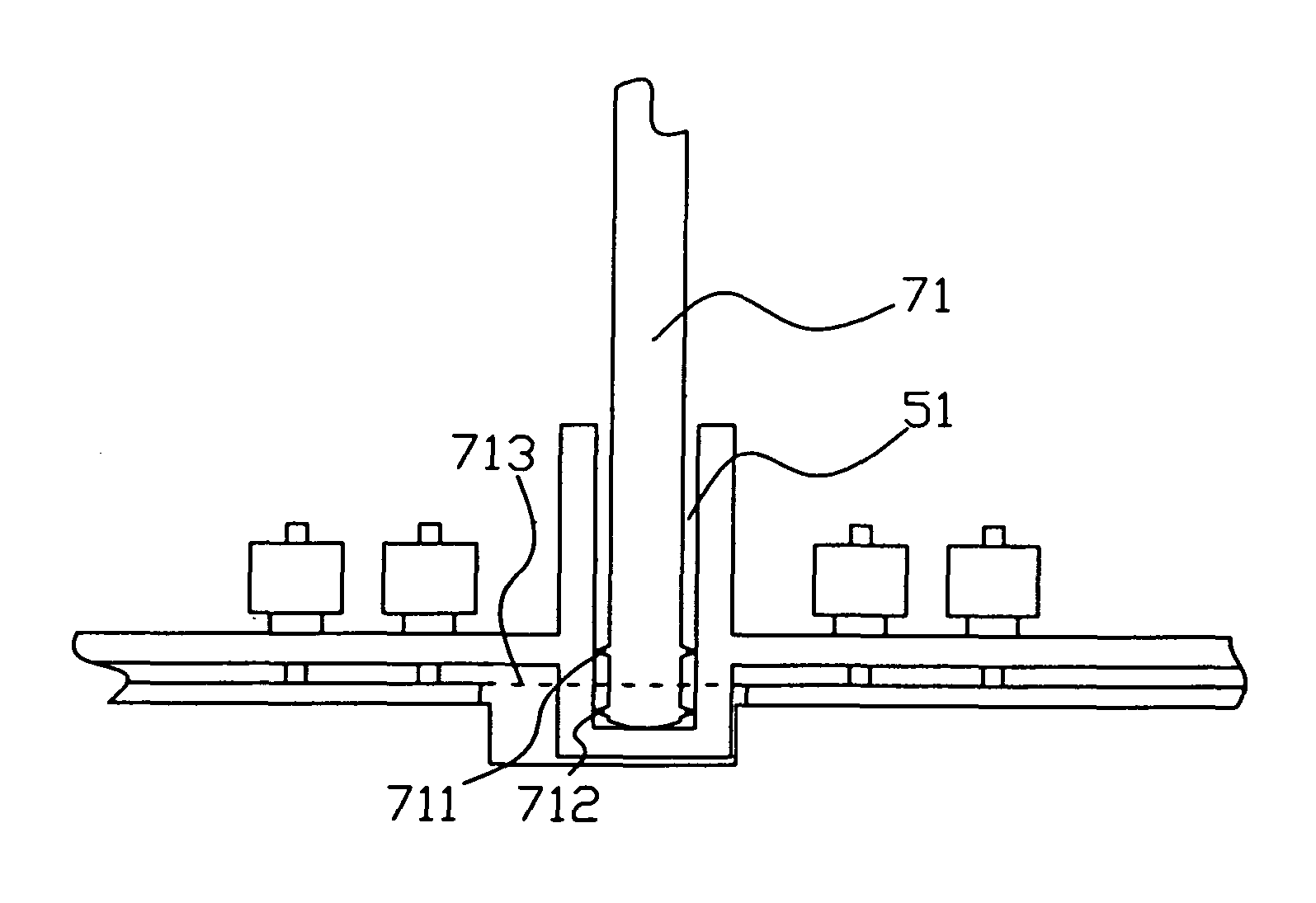 Holder for supporting an end surface of a workpiece during polishing