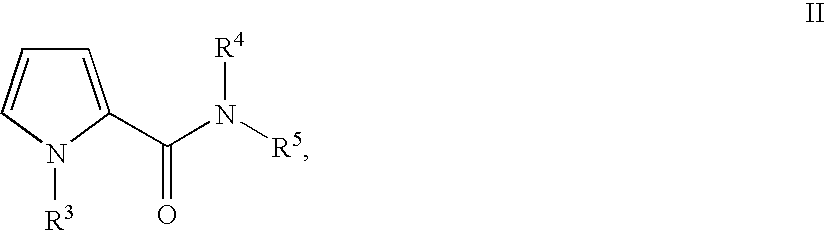 Substituted 5-aminomethyl-1H-pyrrole-2-carboxylic acid amides