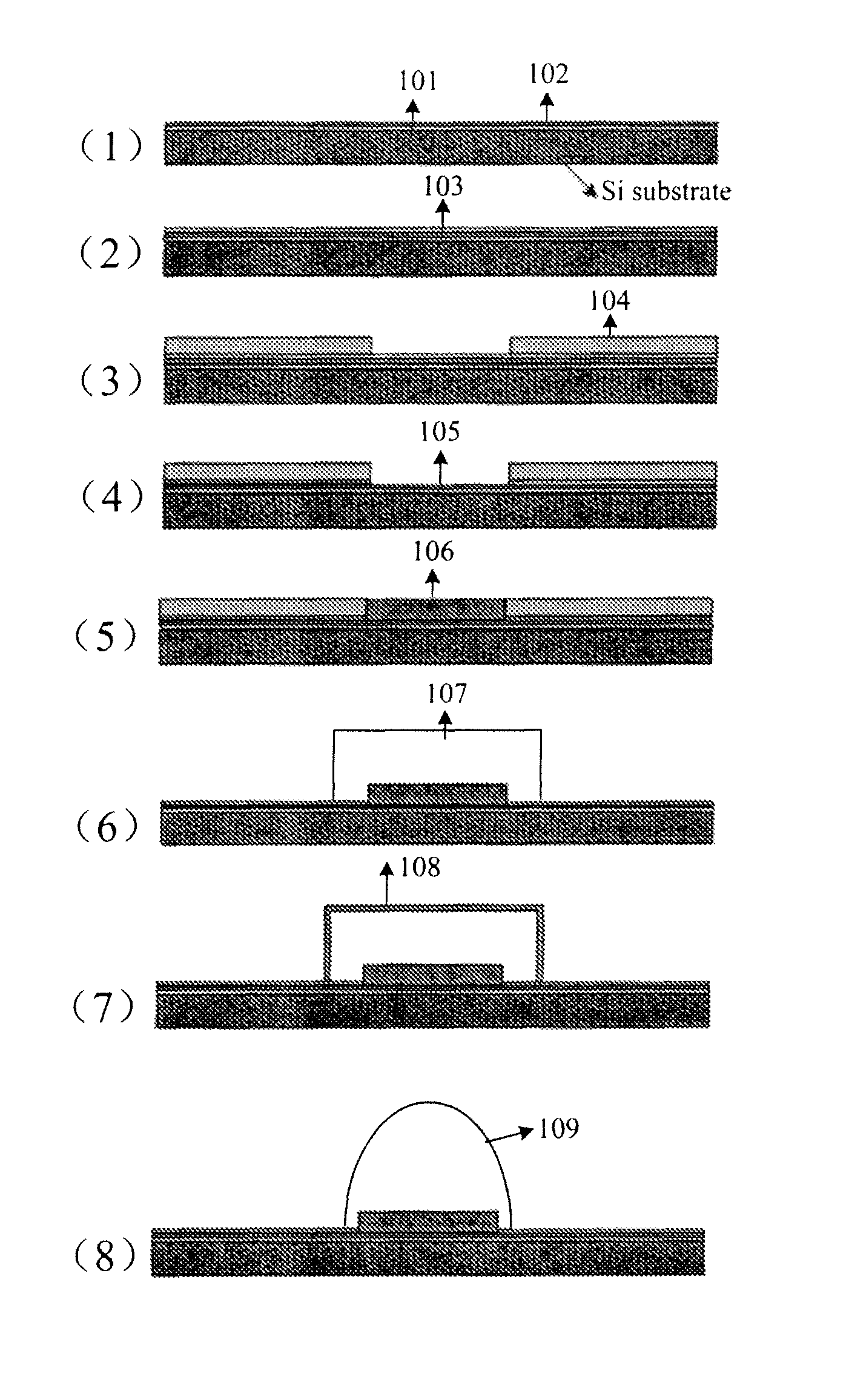 Method to realize flux free indium bumping