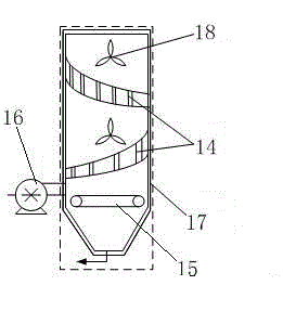 Heat insulating sludge drying incineration device and heat insulating sludge drying incineration method