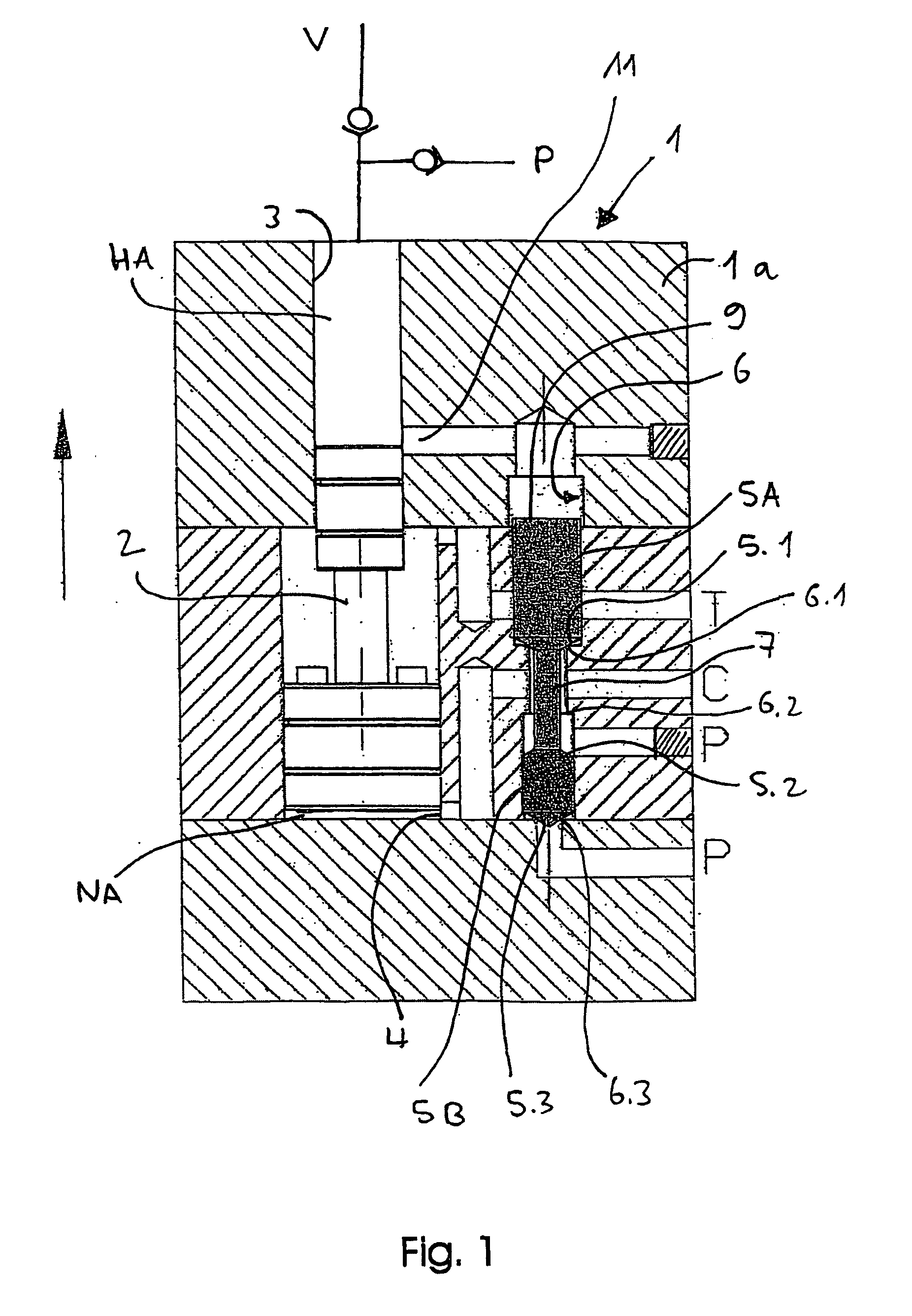 Pressure booster with double-seat valve