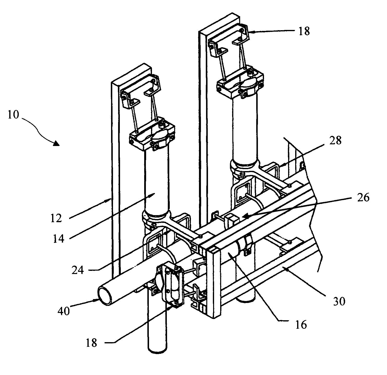 System for remotely adjusting antennas