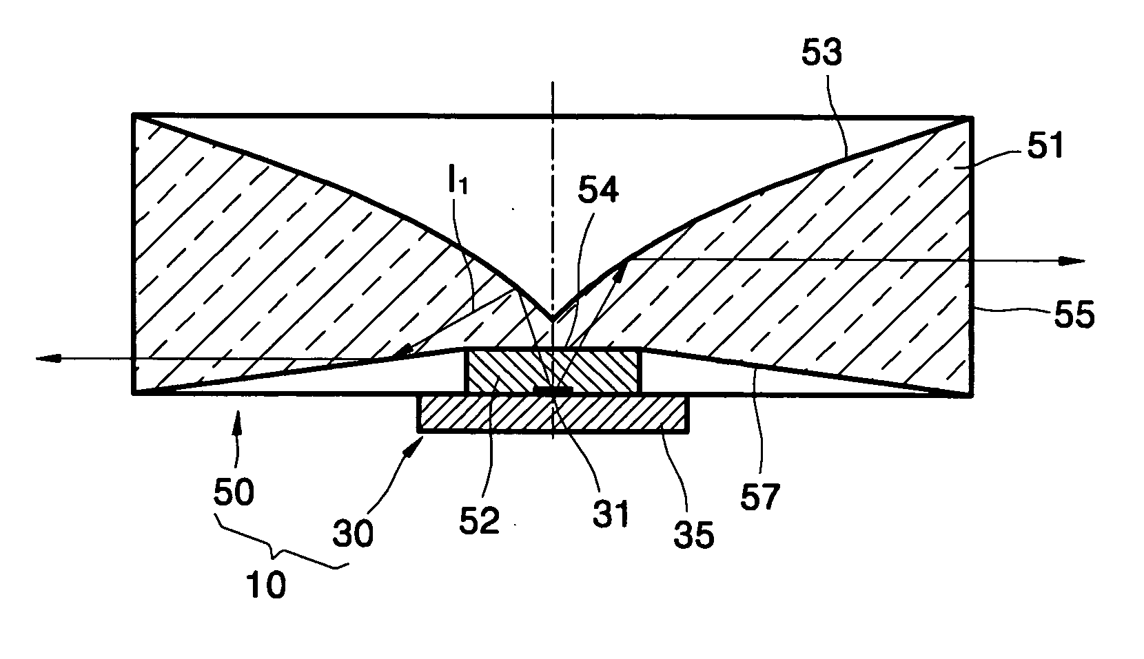 Side light-emitting device, backlight unit having the side light-emitting device, and liquid crystal display apparatus employing the backlight unit