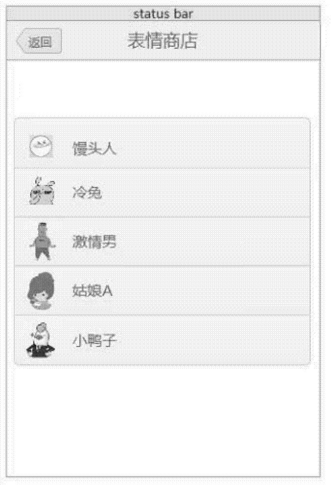 Network expression downloading method and device