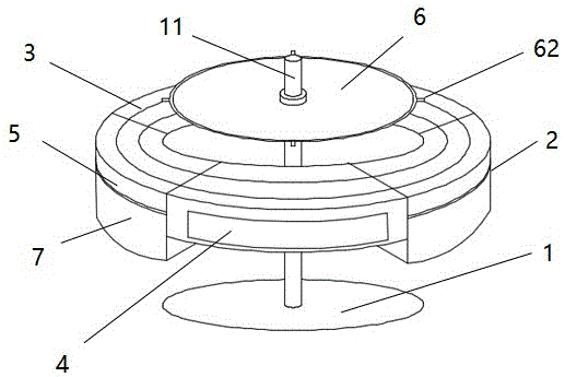 Annular gas barbecue oven