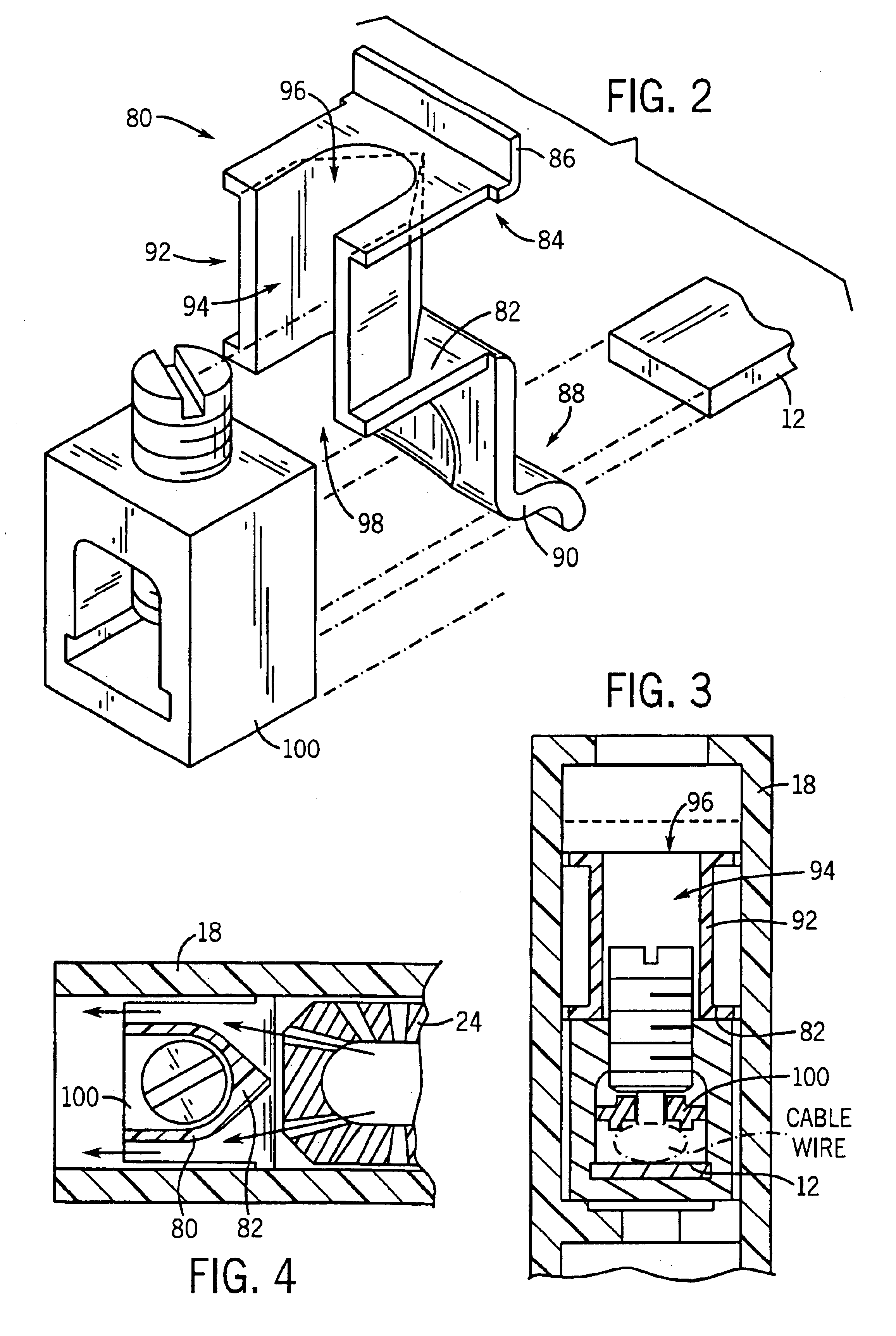 Wire lug/arc vent barrier molded case circuit breaker