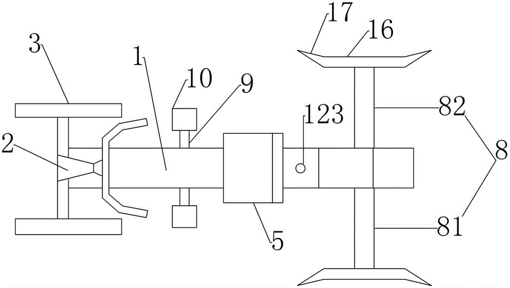 Micro-tiller convenient to clean