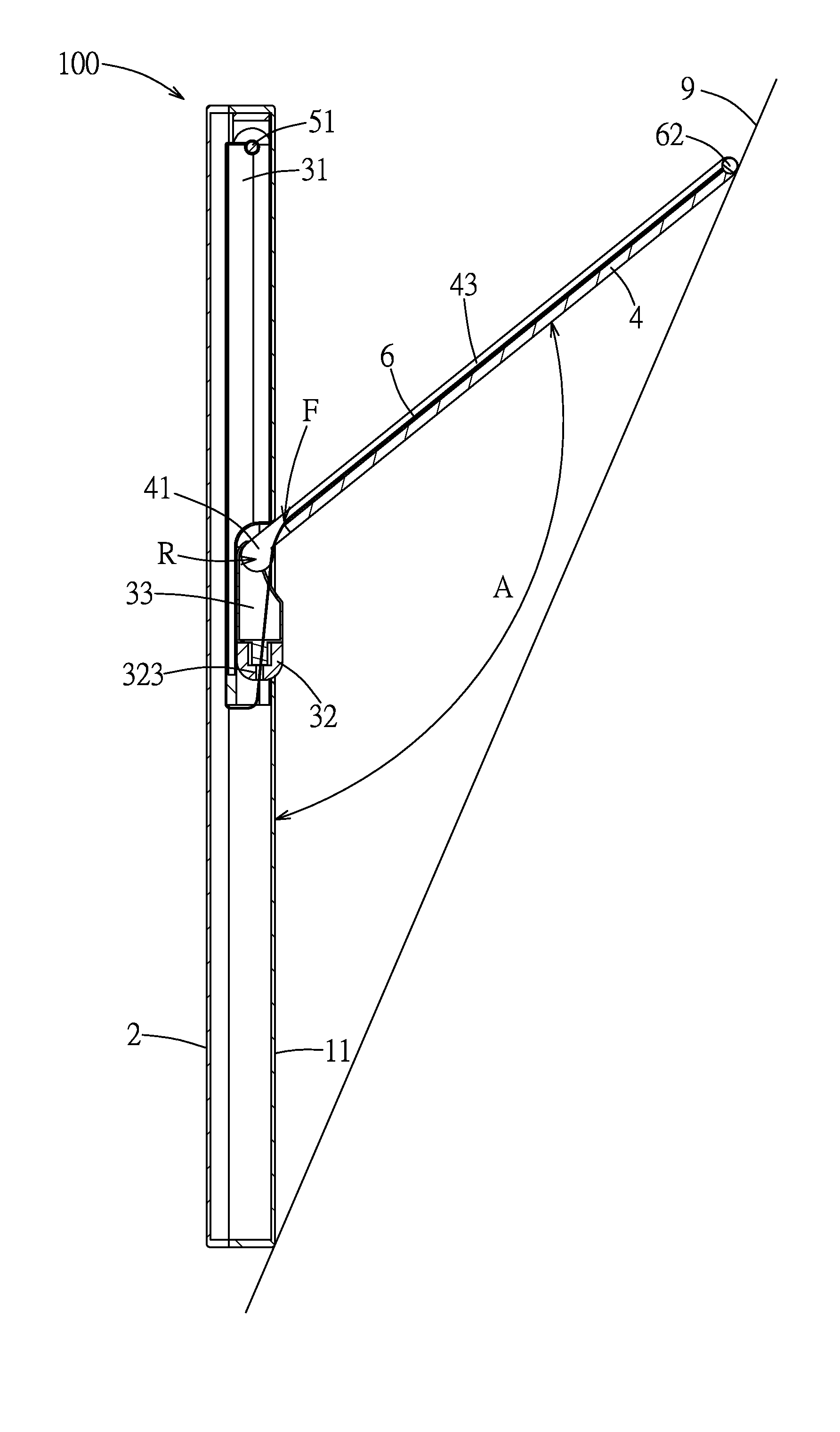 Wire controlled support assembly and electronic device including the same