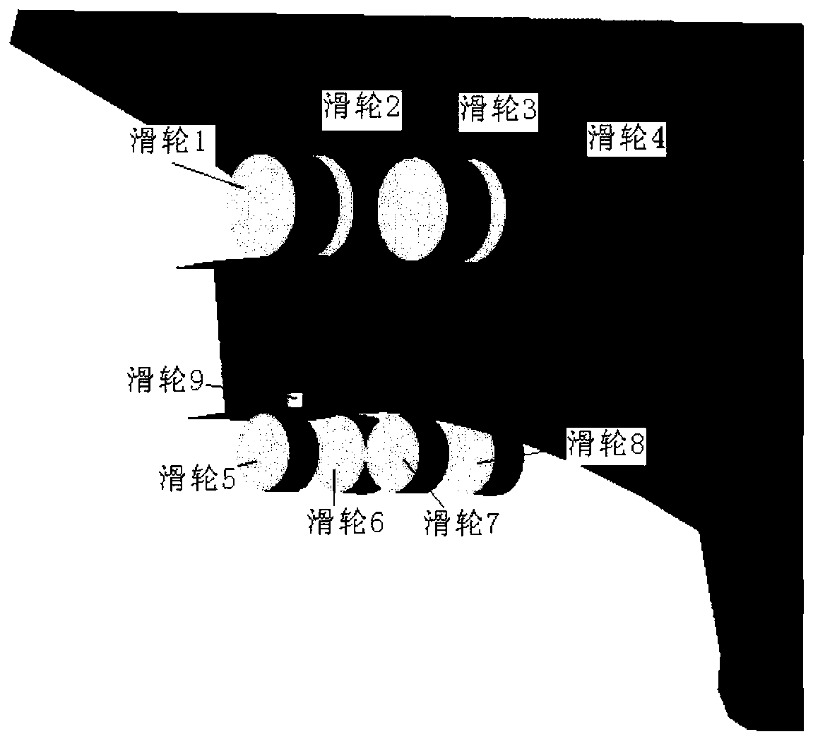 Fatigue life reliability evaluation method for slide rail in wheel-rail contact