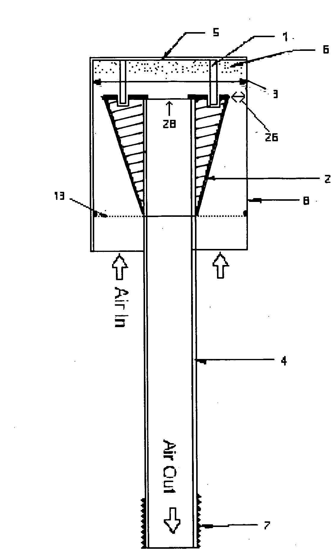 Airborne sampler array