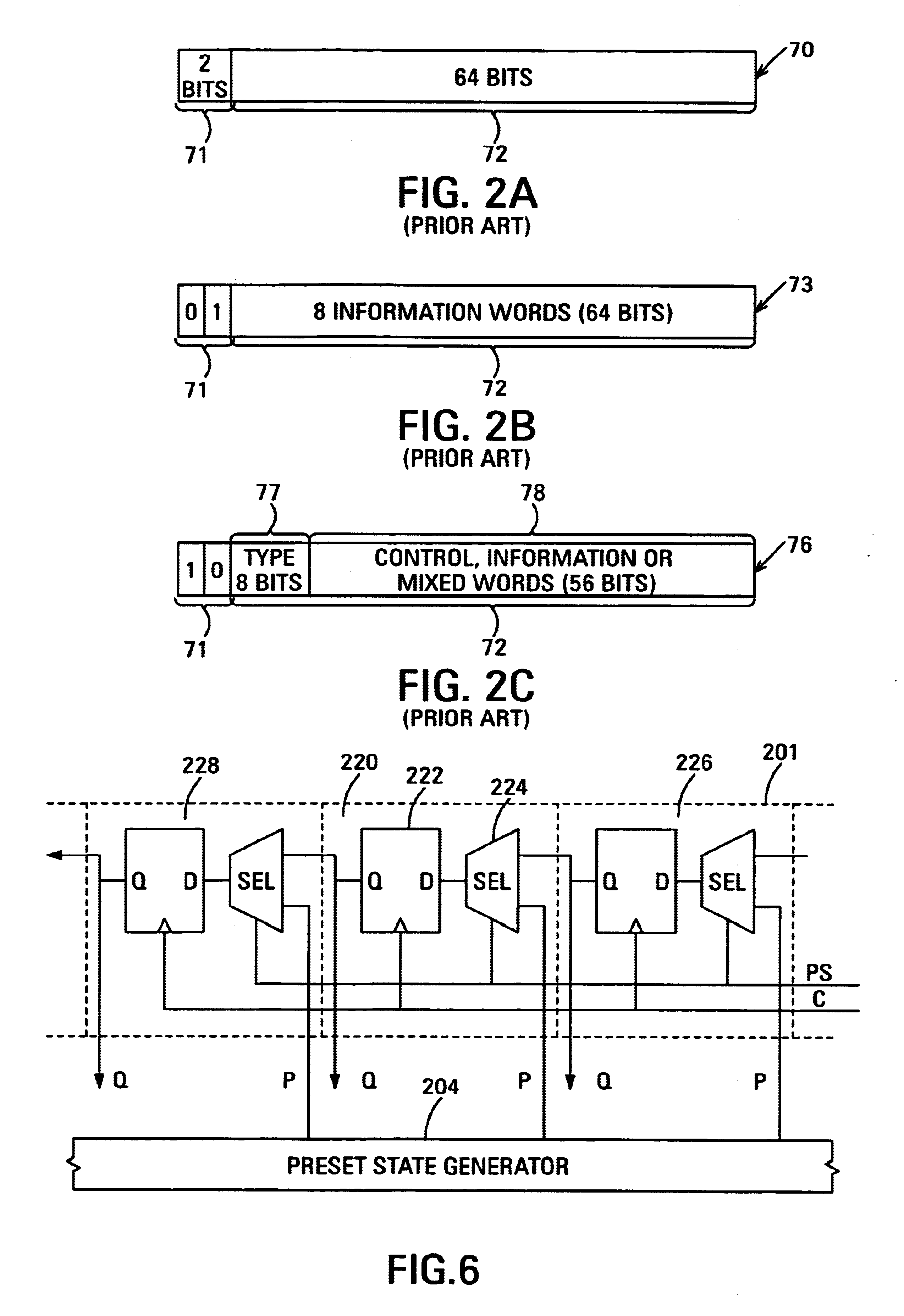 Data communication system with self-test facility