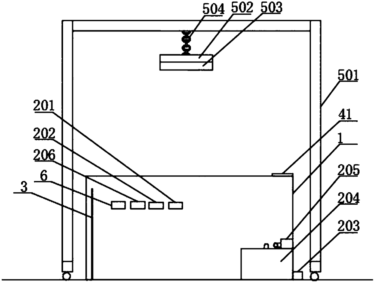 System and method used for seawater immersion test of power battery pack