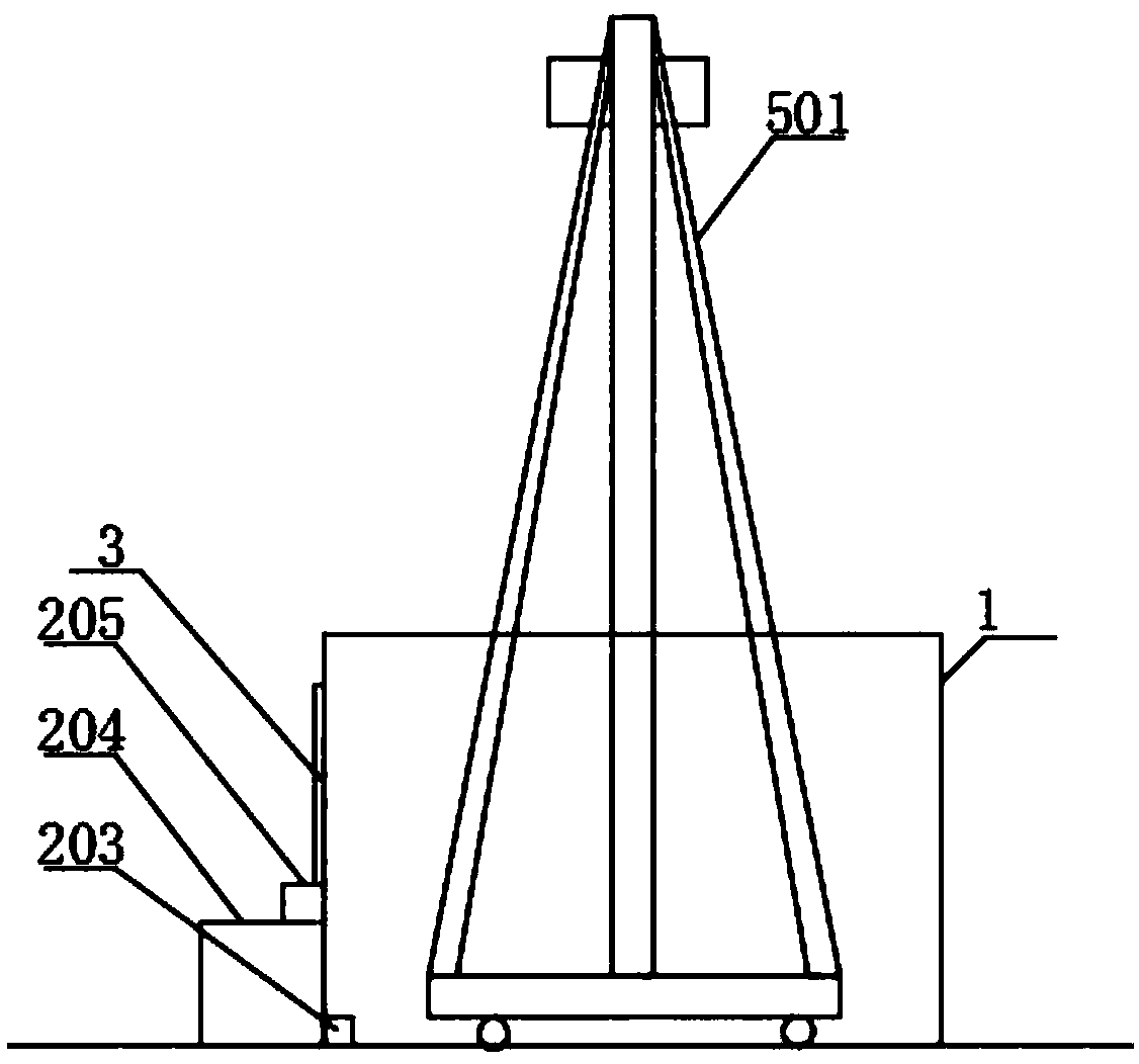 System and method used for seawater immersion test of power battery pack