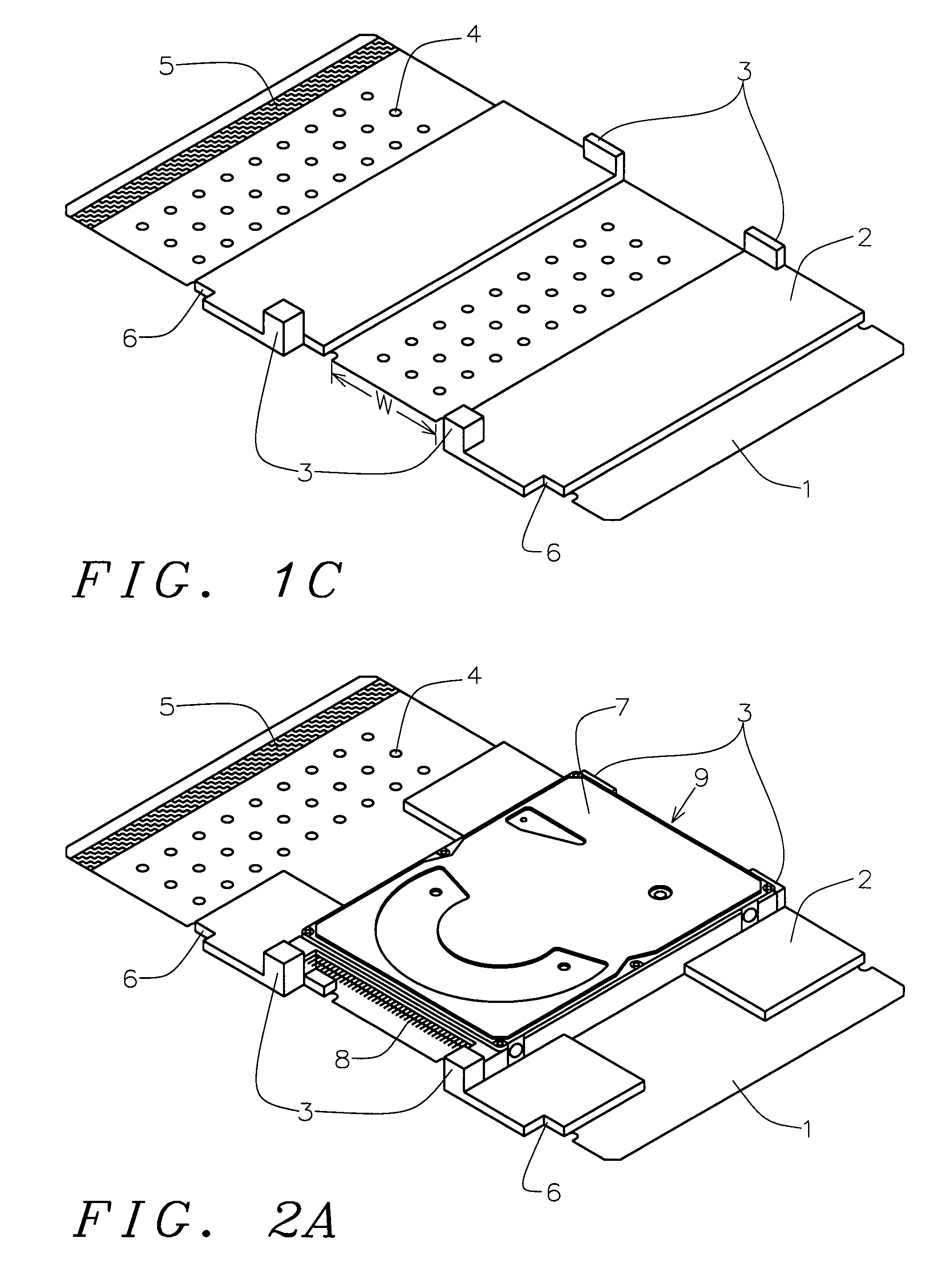 HDD anti-shock and anti-vibration device