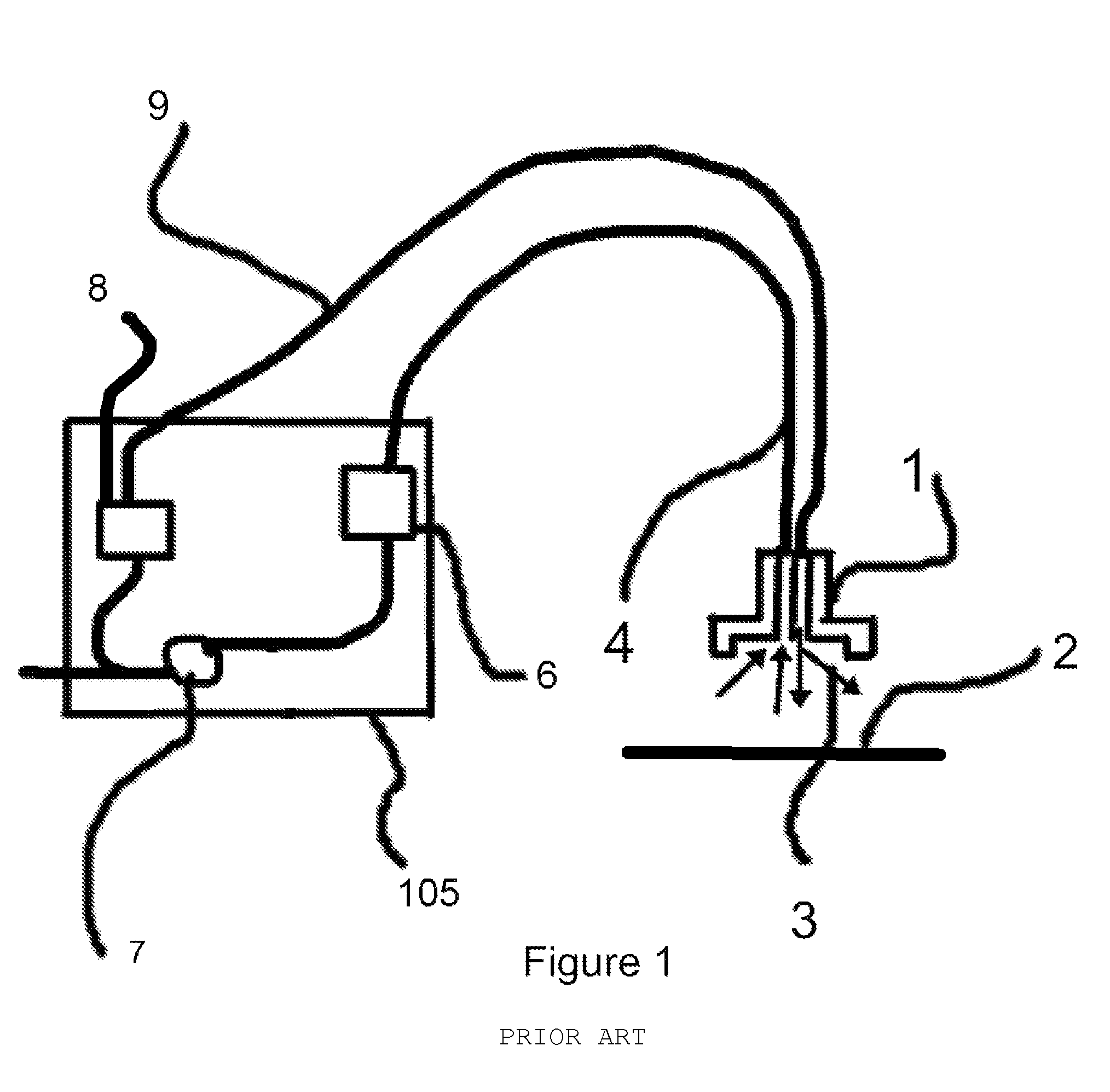 Surface particle counter