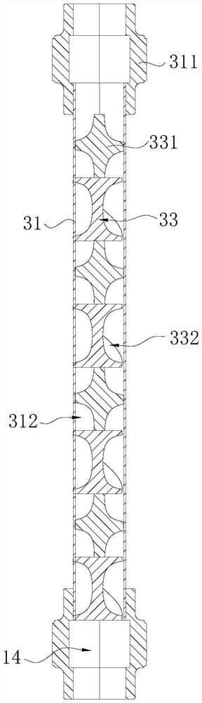 Waste gas and waste liquid collaborative purification system