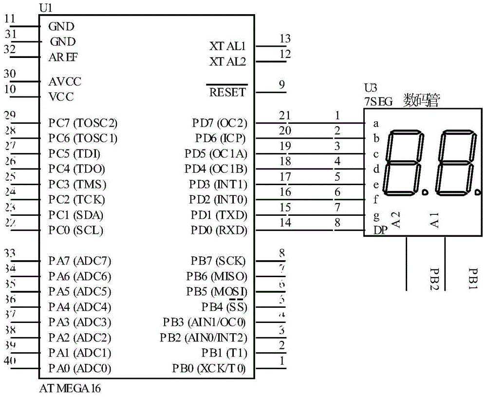 Flashlight circuit for distance measurement