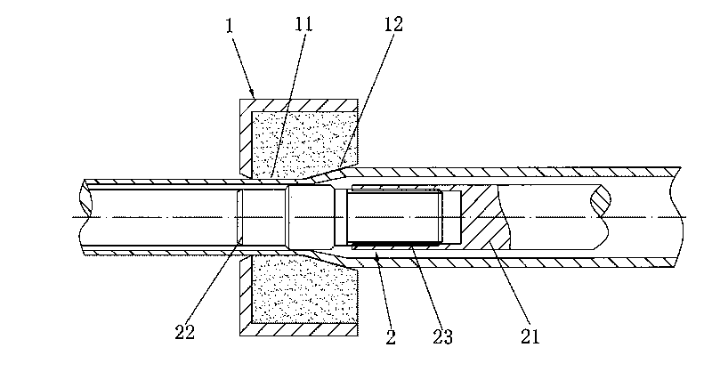 Method for manufacturing copper pipe with circular outside and irregular inside