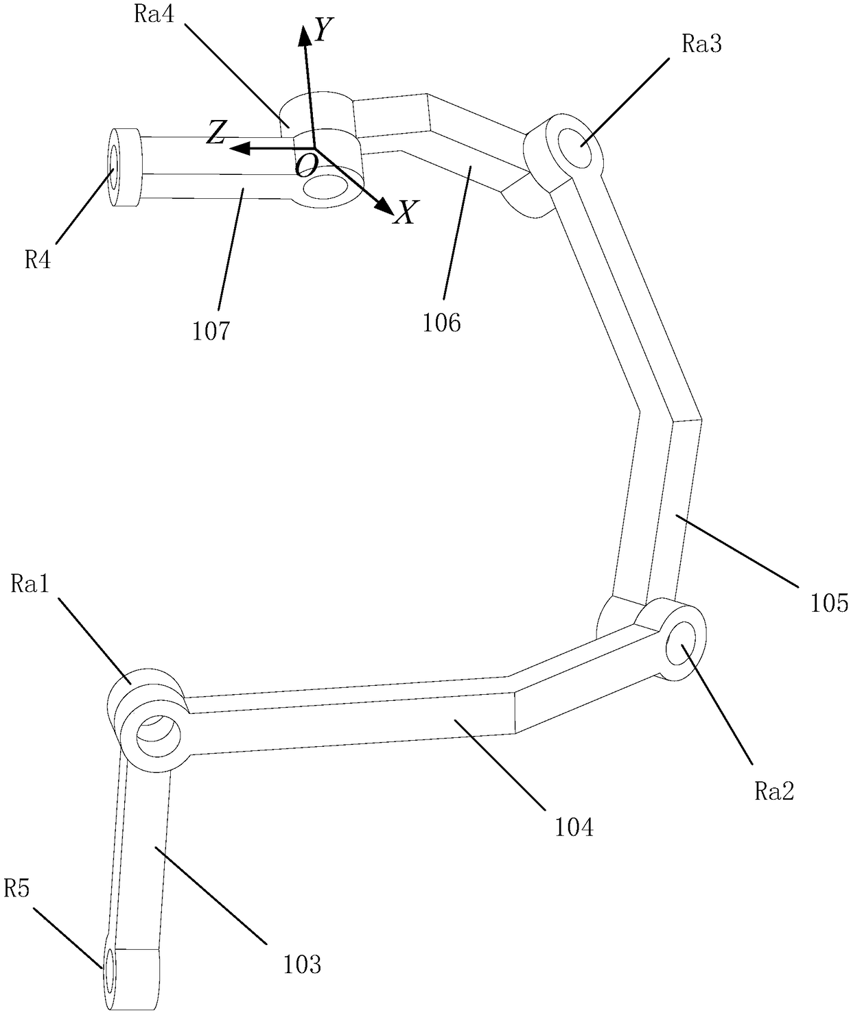 Foldable catching metamorphic mechanism based on constraint screw.