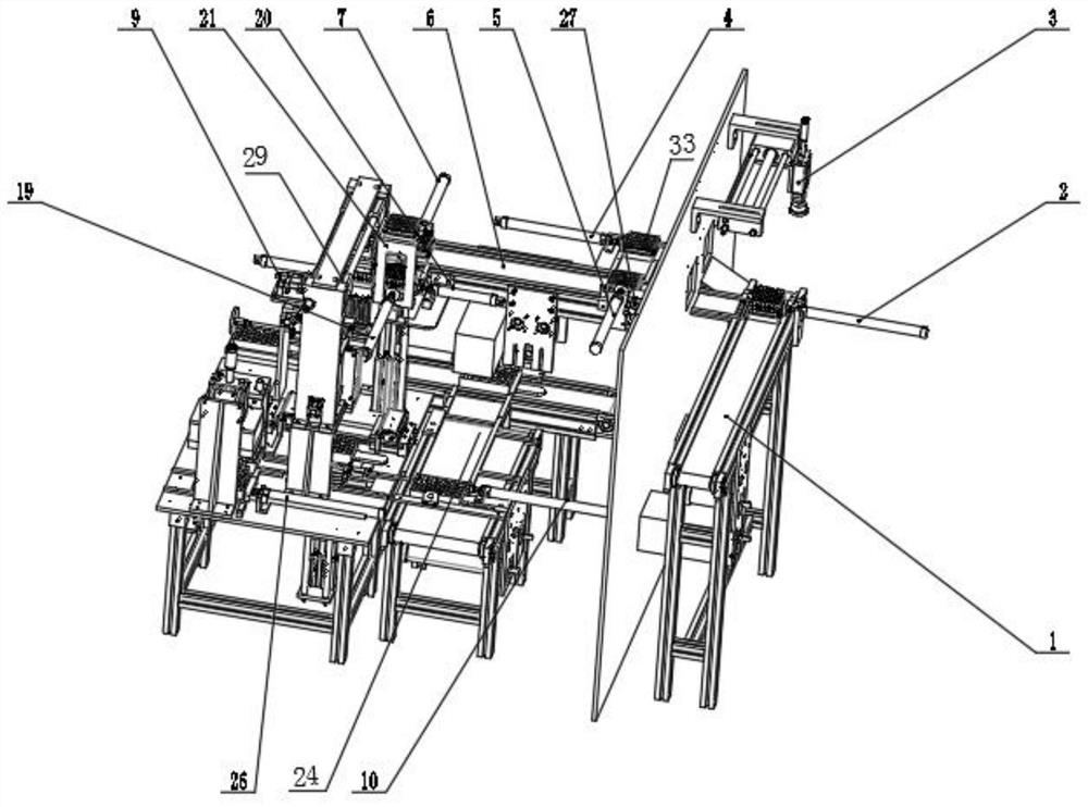 A detonator automatic production line automatic mold transfer equipment