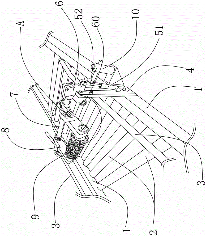 Cigarette box barcode pressing device