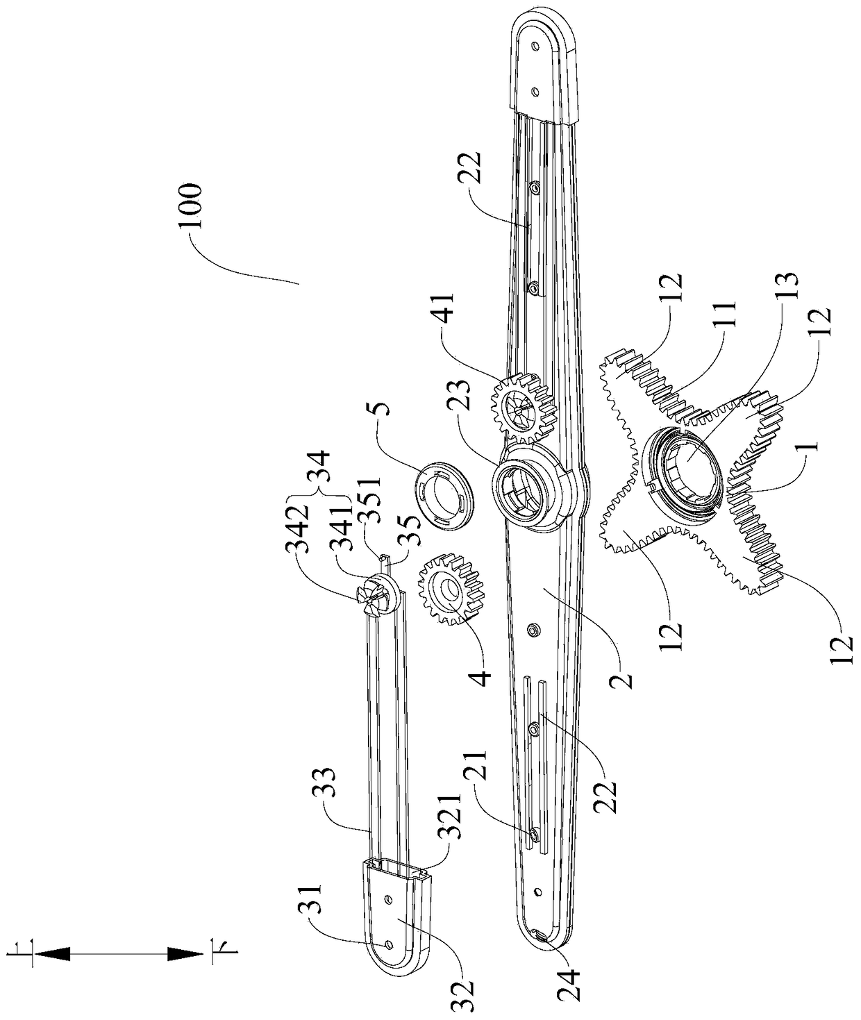 Spray arm assembly for dishwasher and dishwasher having same