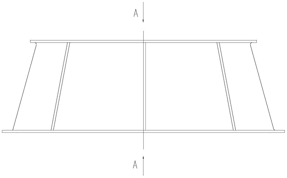 Method for whole forming of aluminum honeycomb sandwich structure of carbon panel