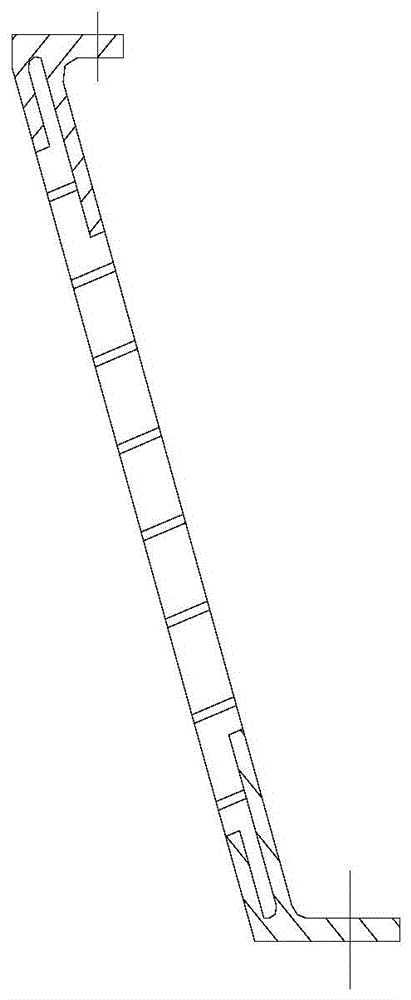 Method for whole forming of aluminum honeycomb sandwich structure of carbon panel