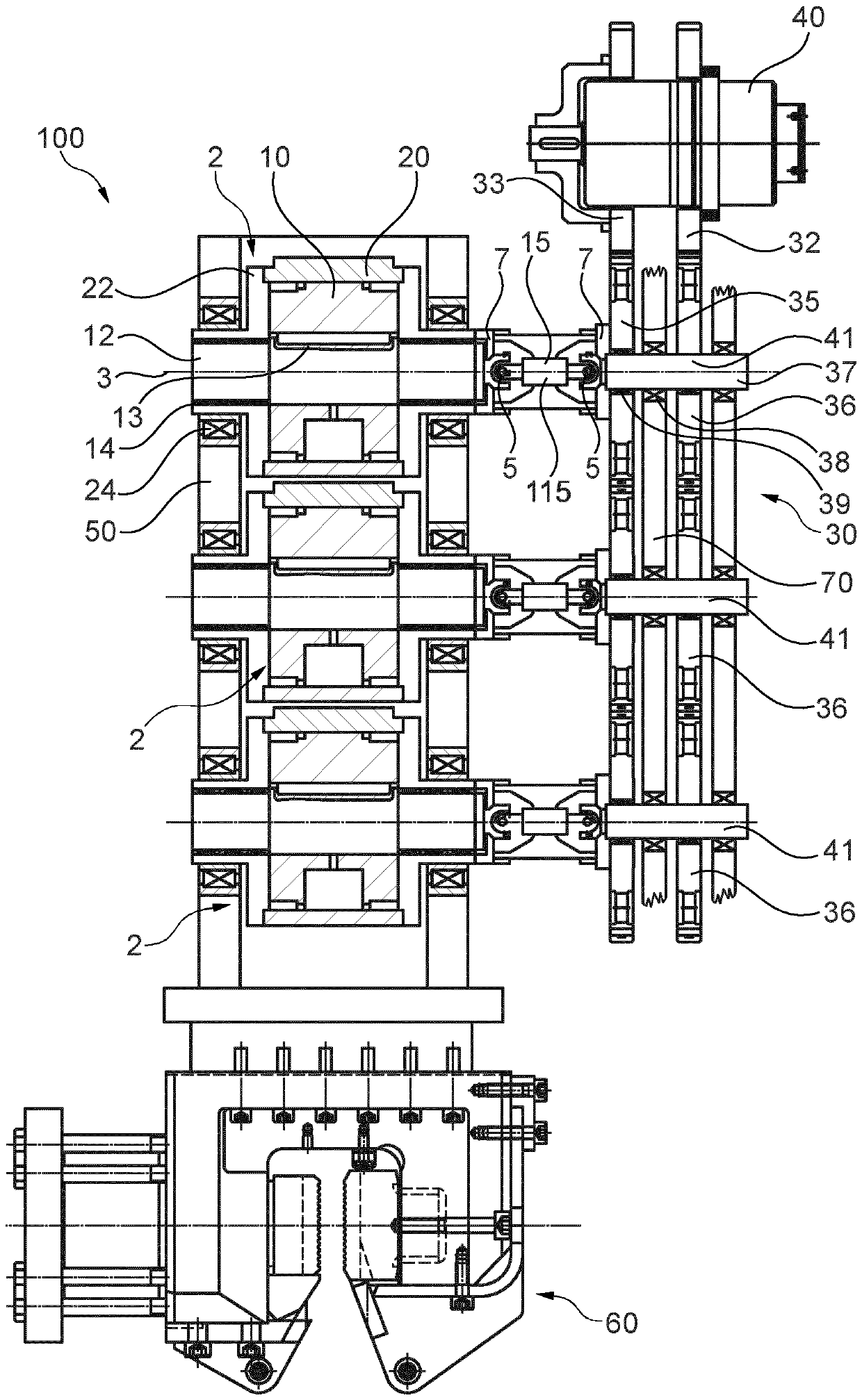 Vibration producer and method for producing vibrations