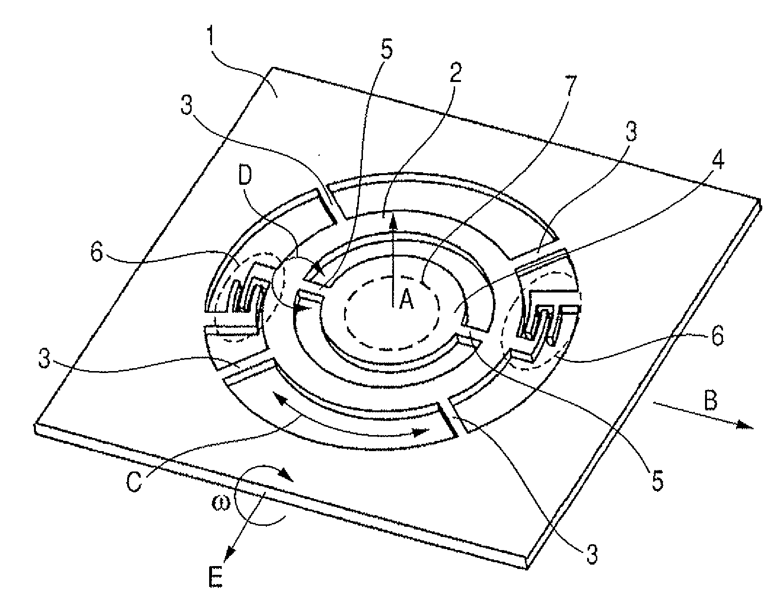 Angular velocity sensor