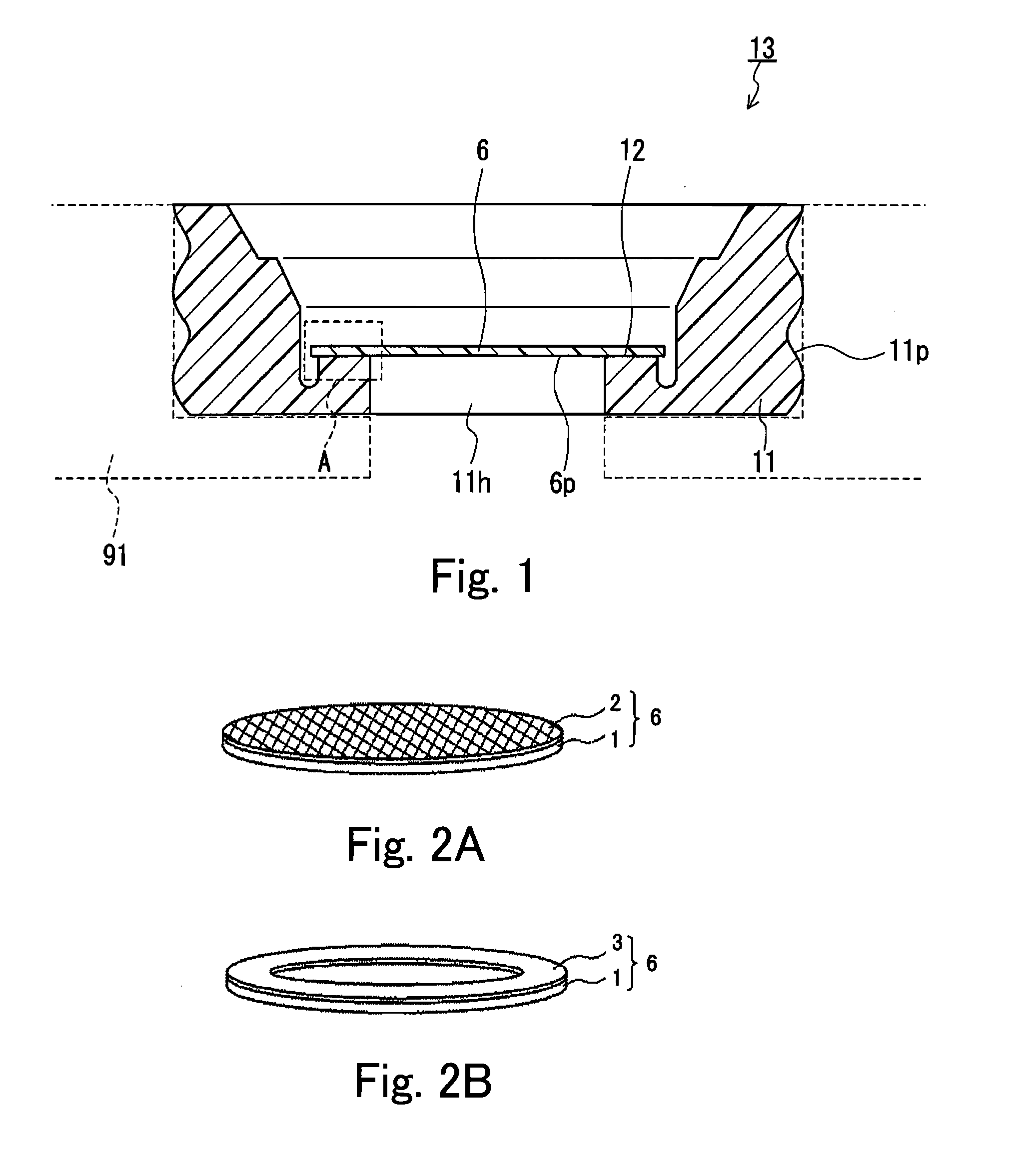 Ventilation member and method of manufacturing the same