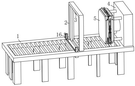 A stainless steel air duct processing and welding equipment