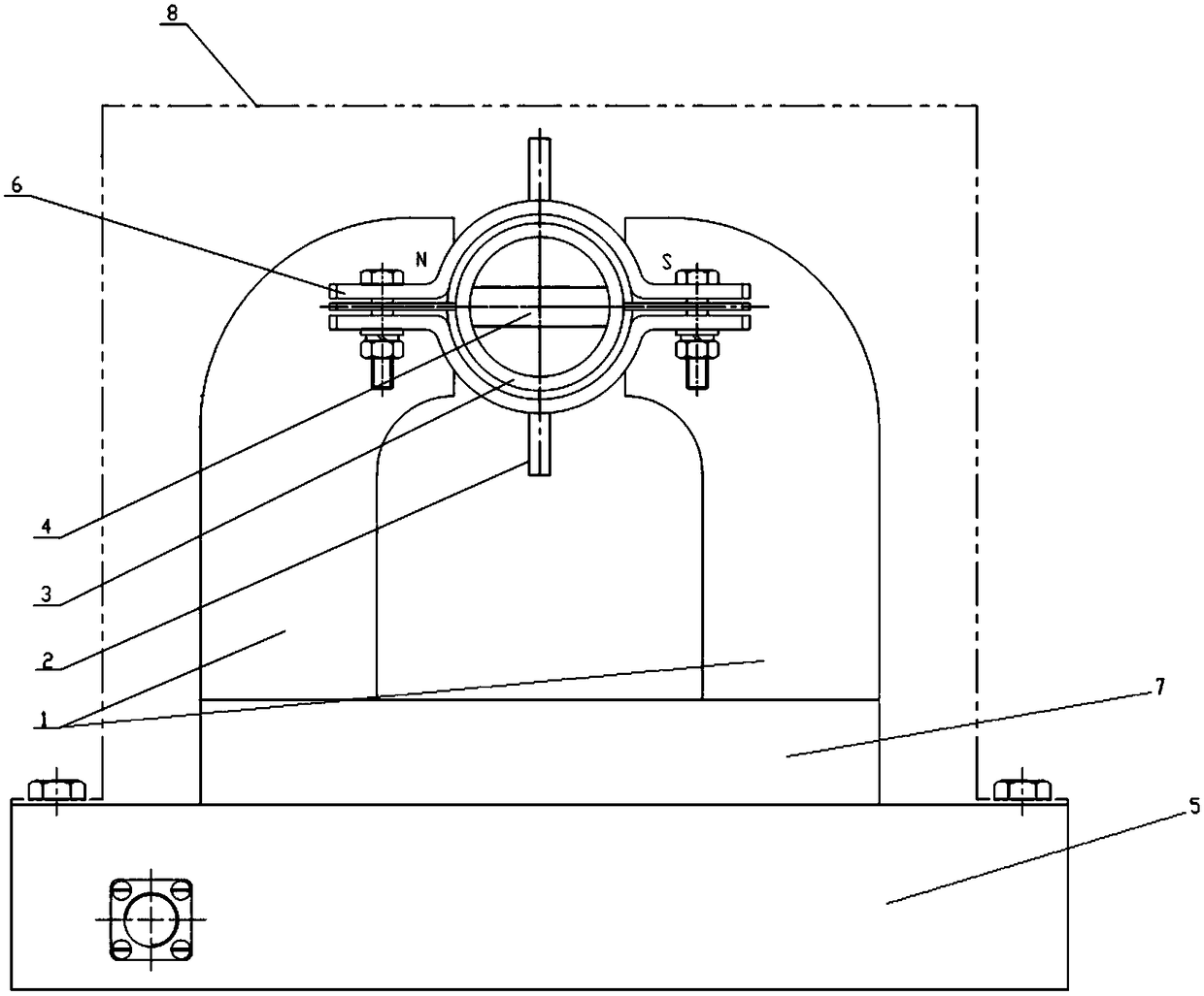 A device and method for detecting gas content in liquid metal