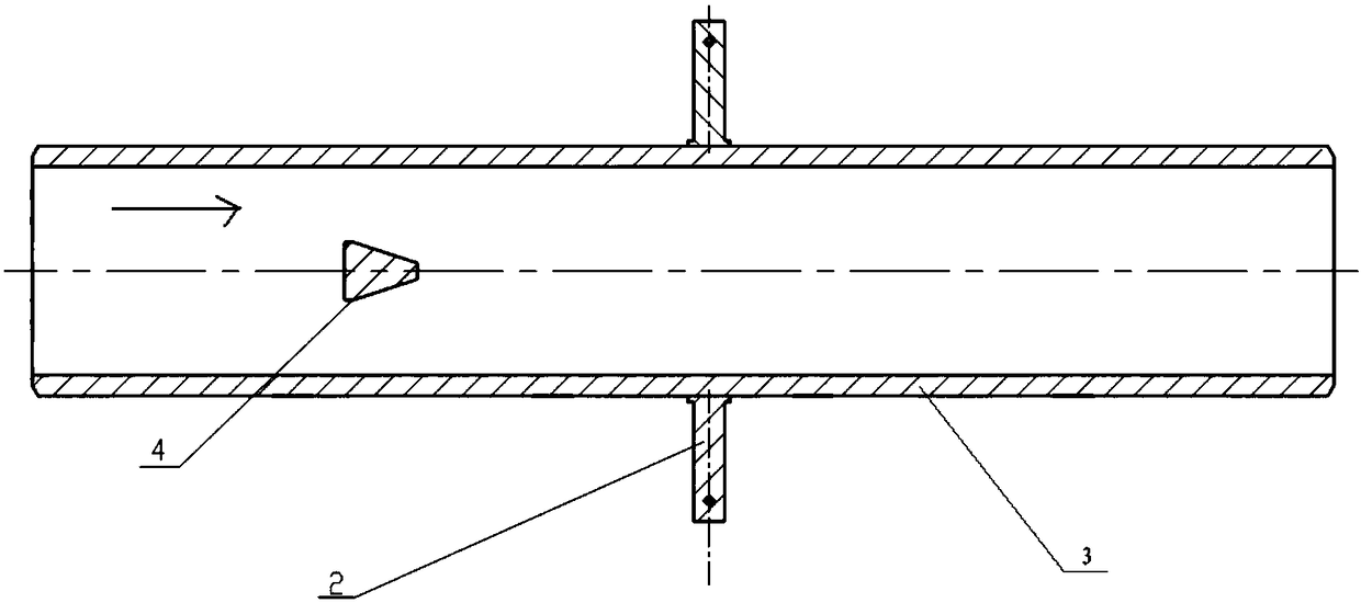 A device and method for detecting gas content in liquid metal