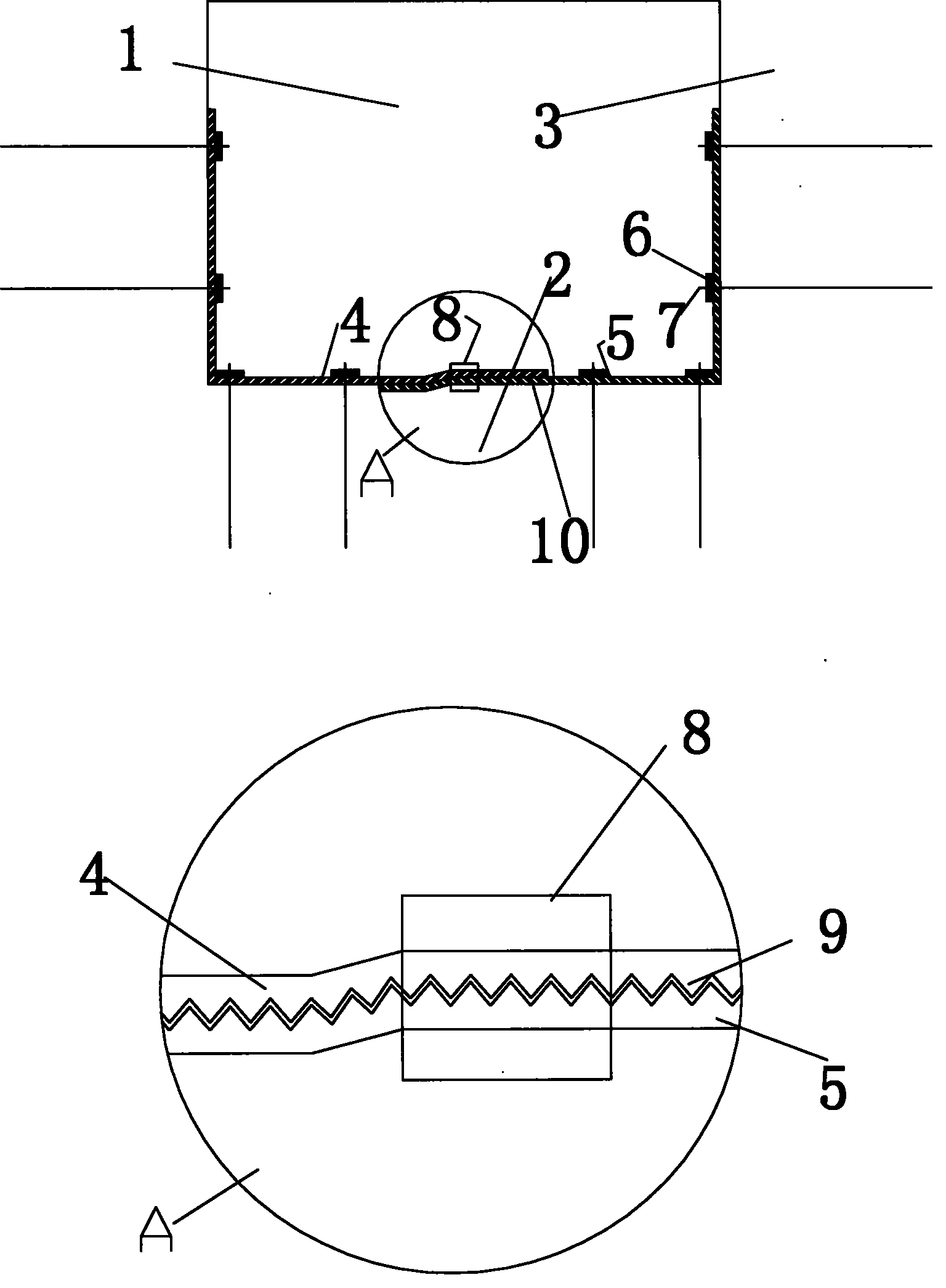 Apparatus for controlling laneway bottom heave