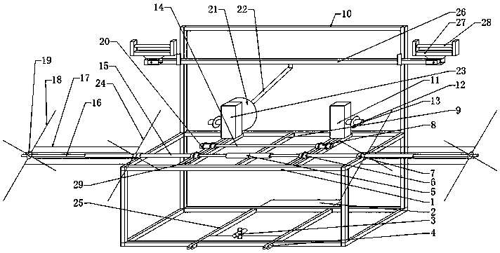 Hydraulic infinitely-variable-speed drip irrigation tape recycling machine